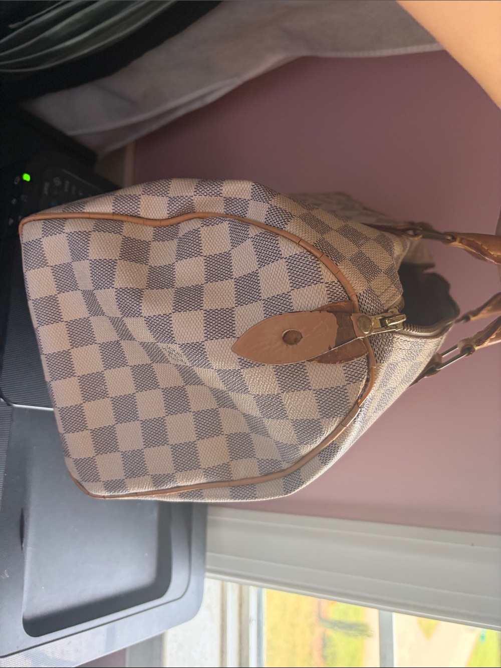 Preloved LV speedy azur size 30 - Picture 4 of 7